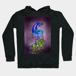 Elegant Peacock Hoodie